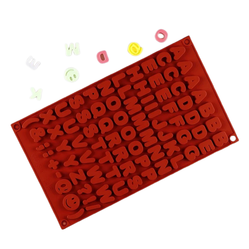 Alphabet Silicone Mold
